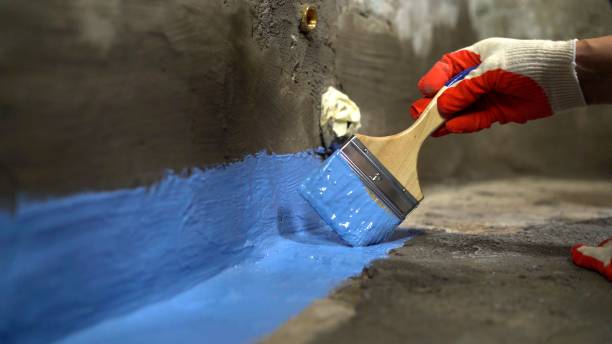 SJ Waterproofing Pros commercial waterproofing team near West Babylon, NY